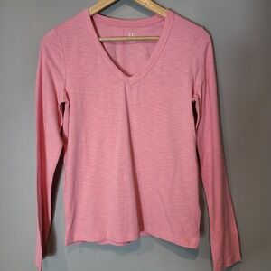 GAP Womens Soft Slub Pink T-Shirt Size Small Forever Soft NWT Comfy Active Tee